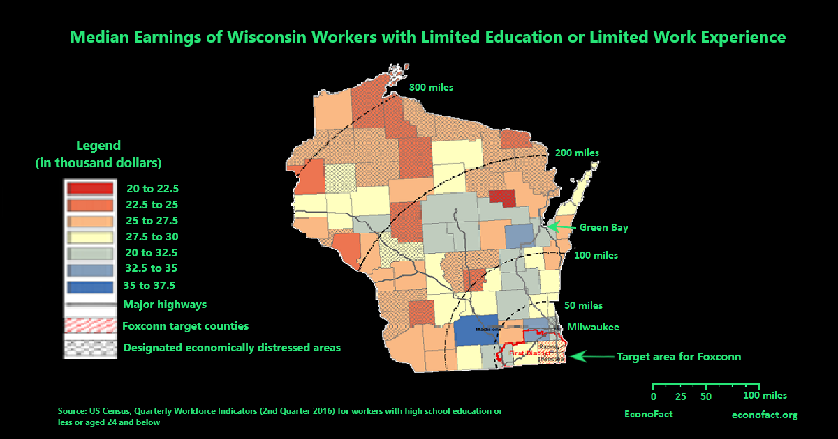 The Geography of Need and the Proposed Foxconn Deal in Wisconsin