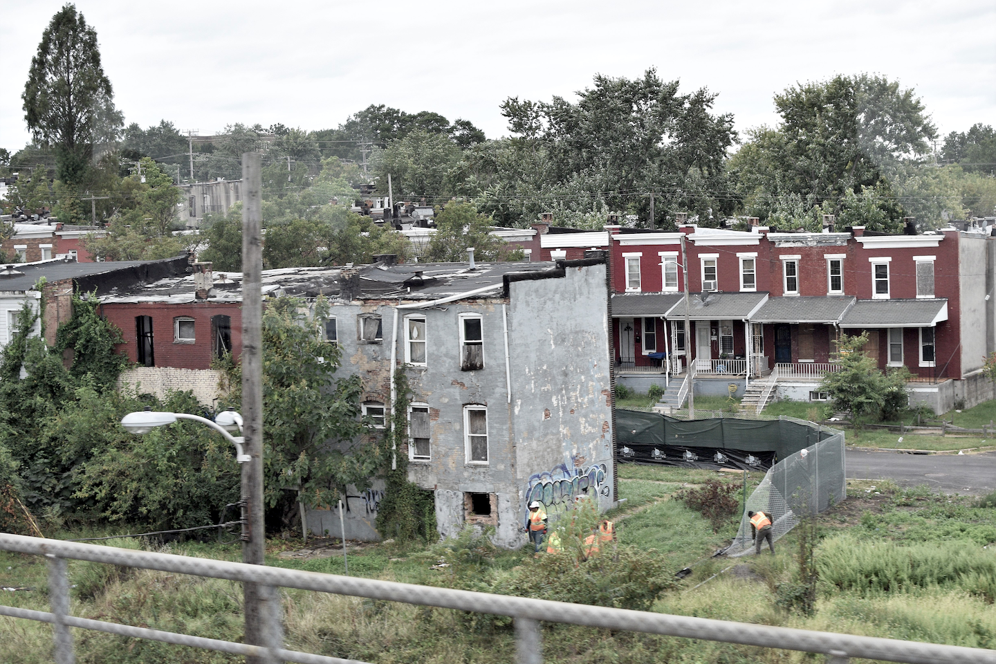 A suburb of Baltimore, Maryland. September 2019